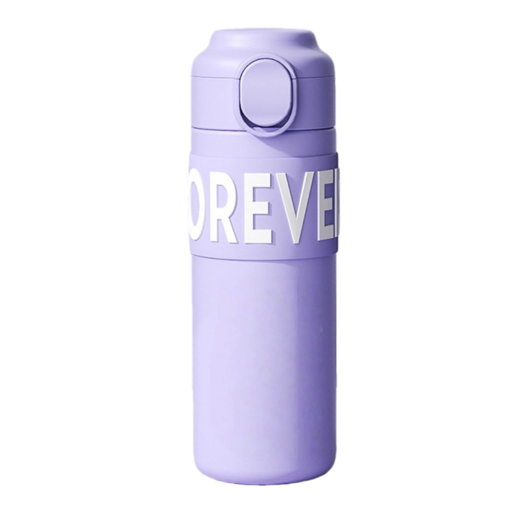 400ml Kids Elsa Water Bottles for Girls, Stainless Steel Water Bottle for School, Vacuum Insulated, BPA-Free, Leak-proof, Double-Walled, Metal Drink Bottle Hot Cold (Frozen)