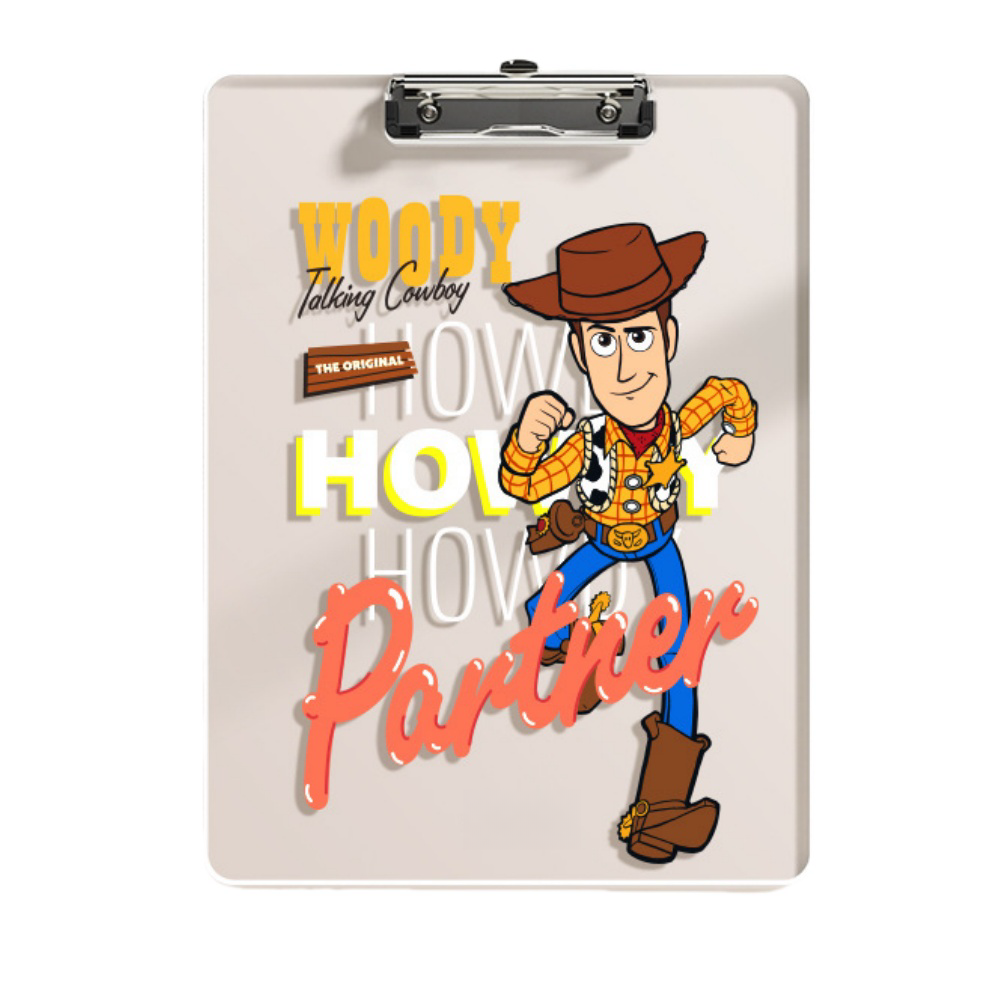 Wooden Clipboards Strong12.5 x 9 Inch A4 Size MClipboard Clipboards, Lightweight Wallets for Document Office School (Toy Story, A4)