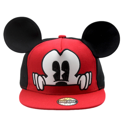 Kids Cotton Baseball Cap Hat for Boys, Boys Caps Perfect for Outdoor Sunny Days Sun Hat 3+ Years(Mickey)