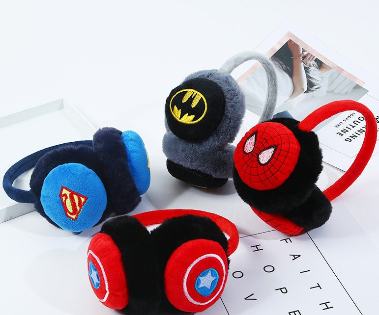 Kids Boy Girl Earmuffs Winter Fleece Thermal Outdoor Warm Plush Ear Warmer