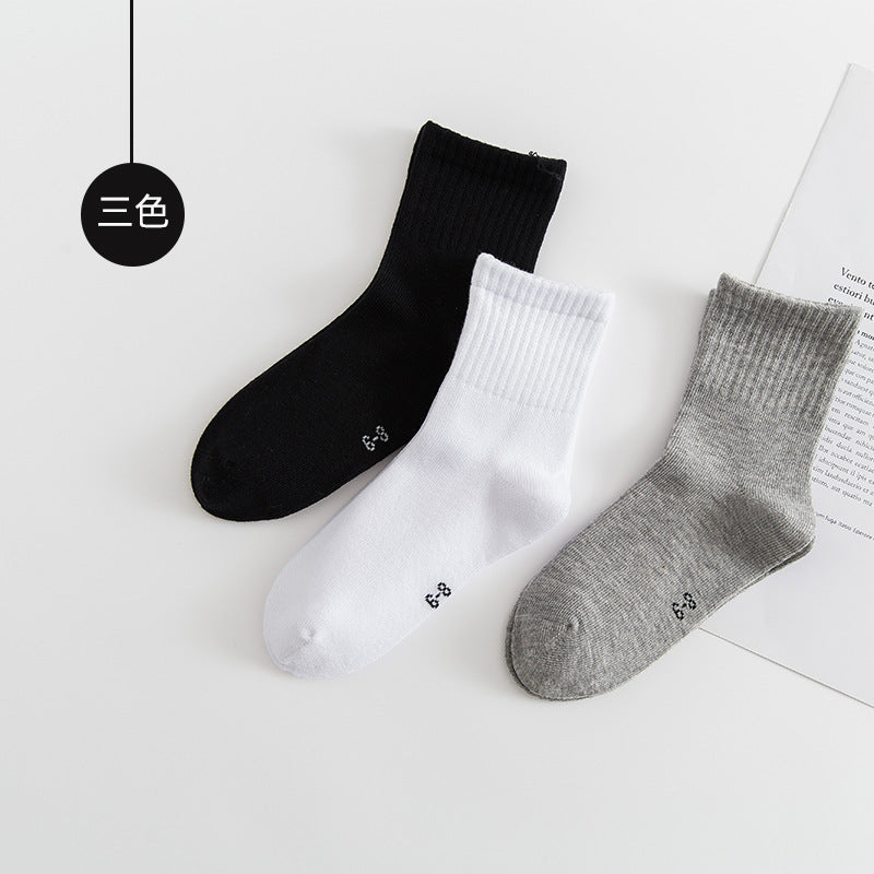 6 Pairs School Uniform Boys Girls Childrens Kids rich cotton plain sports ankle Socks Infant (Mix 6-8 Years)