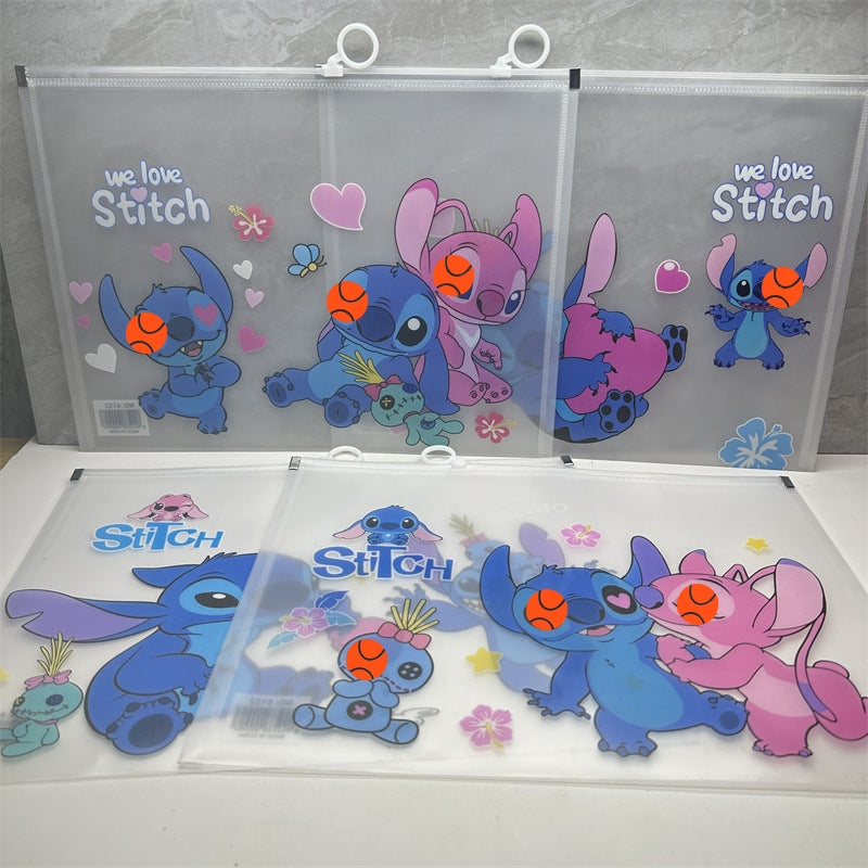 5PCS Plastic Wallets A4, 5 different designs Plastic Folders Popper Folder with Snap Closure, Lightweight Wallets for Document Office School Organization for Kids Adults