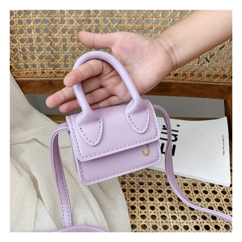 Shoulder Bag Girls Kids Children Handbags Portable Mini Coin Purse Messenger Crossbody Bag PU Mini Flip Bag Makeup Accessories Bags Gift Travel Holiday little small 9 * 4 * 13