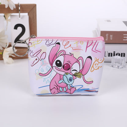 Small Coin Purse, Cute Cartoon Wallet Mini Purse Holder for Women Girls Children, Oxford Pouch Small Change Bag for Coin, Credit Card, ID Card, Keys, Lipstick