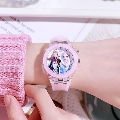 Analogue Quartz Watch with Stainless Steel Strap Bracelet Cats Girls Toddler Watches Gifts for Kids Birthday Gifts Gift Box