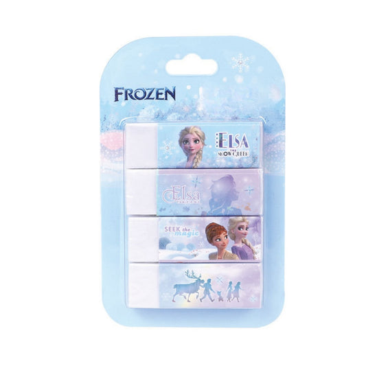 4 PCS Spider Rubbers Pencil Eraser Erasers Rubber for Kids School Stationary Party Favour Bag Fillers Gift Set (Frozen 5pcs)