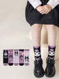 5 Pairs Toddlers Kids Costume cotton Infant Ankle Socks 1-5 Years (UK, Age, 1 Year, 5 Years, Regular, Kuromi)