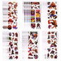 24 Sheets Kids Toddlers 3D Princess Spider Aven Puffy Stickers Party Bag Fillers Boys Girls Teachers as Reward Craft Scrapbooking Animals Trucks Airplane(Spiderman)
