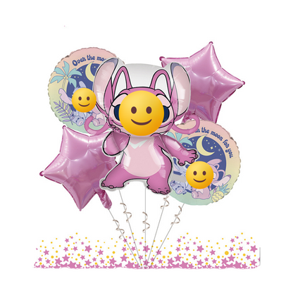 5/8pcs Princess Cinderella Foil Balloons Birthday Party Congratulations balloons Baby Shower Party Decorations Party Suppiles Accessories Theme kid