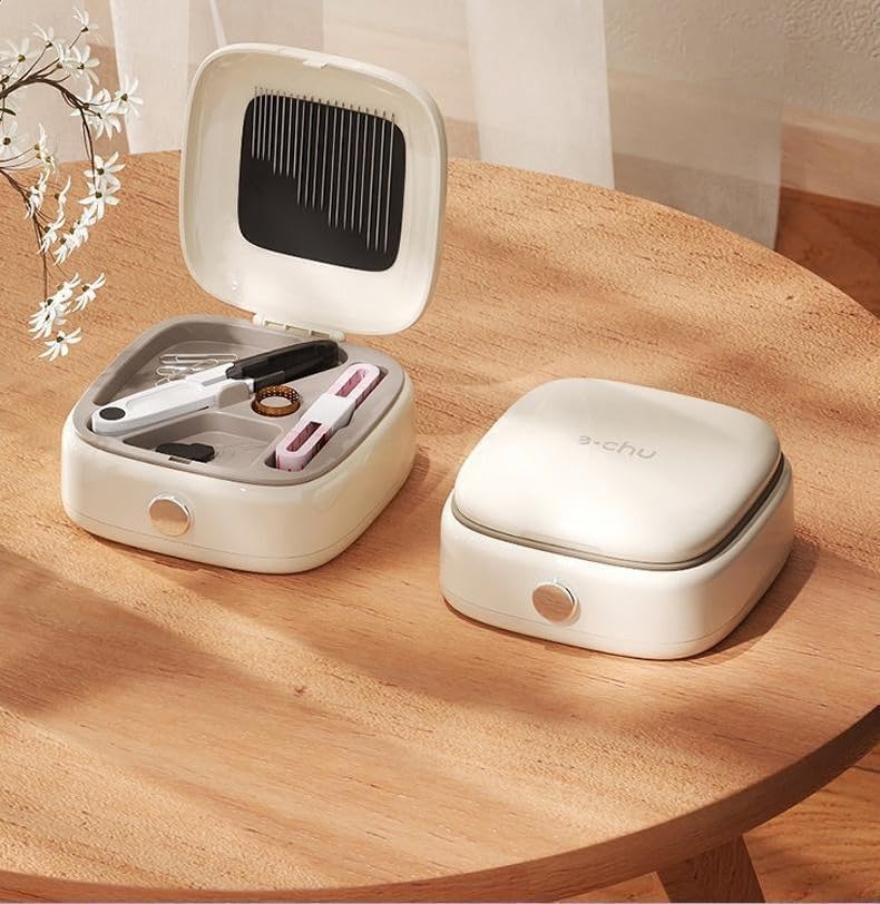 Sewing Kit with Case Magnetic Pad for Needles Portable DIY Sewing Supplies for Home Traveler, Adults, Beginner, Emergency, Kids Contains Thread, Scissors, Needles, Measure