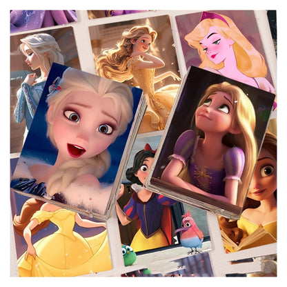 65pcs Princess Elsa Mermaid Snow White Rapunzel Kids Stickers Luggage Laptop Skateboard Waterproof Party Bag Fillers Waterbottle Decal Graffiti Patches