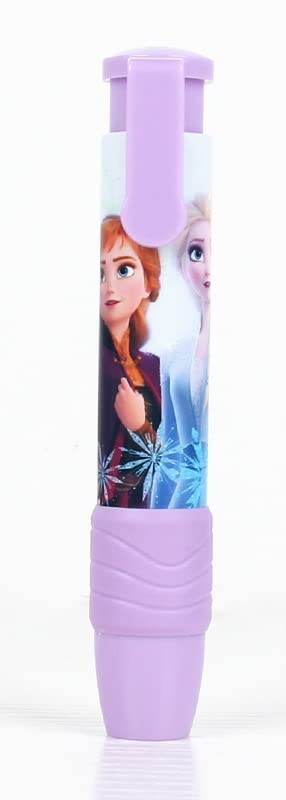 4PCS Pen Shape Eraser Pencil Pencil Creative Stationery Retractable Press Eraser Kids School Rubber Stick Erasers Click Erasers Correction