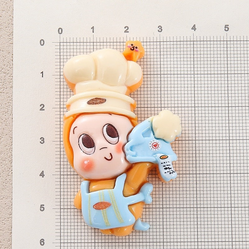 Resins Dachshund Cats dogs Magnets For Fridge Or Whiteboard Fun And Functionality Cartoon Animal Refrigerator Sticker Decors (Star 4pcs)