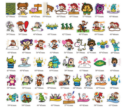 50pcs Princess Aven Superheros Toy Kids Stickers Luggage Laptop Skateboard Waterproof Party Bag Fillers Waterbottle Decal Graffiti Patches