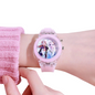 Analogue Quartz Watch with Stainless Steel Strap Bracelet Cats Girls Toddler Watches Gifts for Kids Birthday Gifts Gift Box