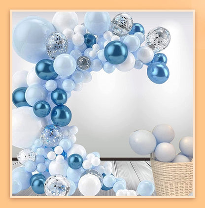 Cinderella Foil Balloons Birthday Party Congratulations balloons Baby Shower Party Decorations Party Suppiles Accessories Theme kids (blue)