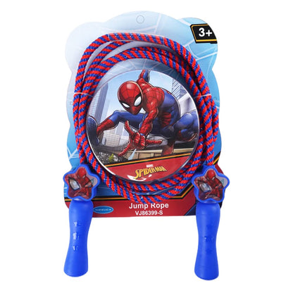 Skipping Rope Princess Superhero Kids Girls Boys Jump Rope Cotton Skipping Adjustable Rope Outdoor Exercise(Spiderman)