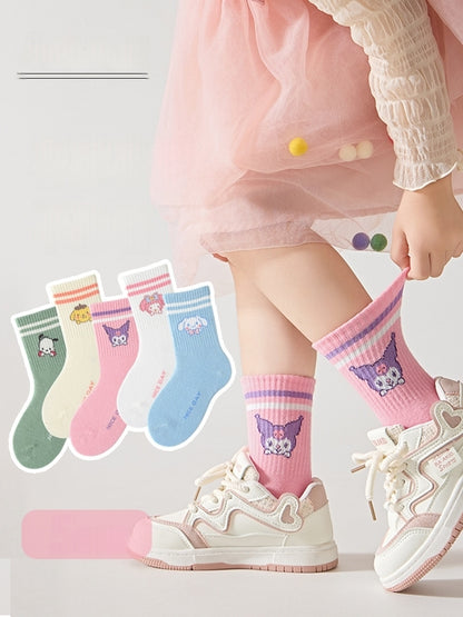 5 Pairs Toddlers Boys Kids heros Costume cotton Infant Ankle Socks 1-5 Years