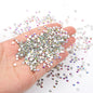 1440 Pieces Flat Back Gems Round Crystal Rhinestones SS16 4.0mm Diamante Rhinestones Crafts Nail Face Art Clothes Shoes Bags DIY (Crystal AB)