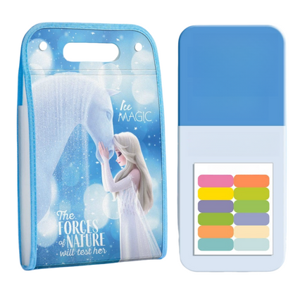 Princess A4 Expanding File Organiser, 13 Compartment Large Capacity Document Folder, Accordion Document Organizer with Colourful Label Tabs, Handle,Office School