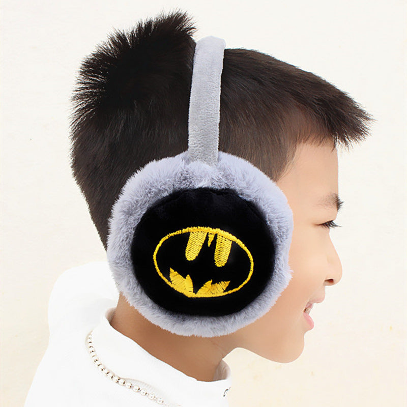 Kids Boy Girl Earmuffs Winter Fleece Thermal Outdoor Warm Plush Ear Warmer
