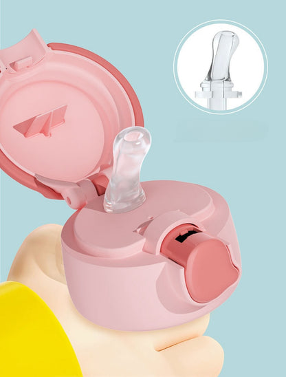 Buzz Frozen Spiderman Water Bottle Reusable Kids 700ml PP with Two Lids Leak Proof with straw Lid BPA Free Drinking bottle(Buzz)