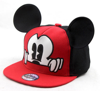 Kids Cotton Baseball Cap Hat for Boys, Boys Caps Perfect for Outdoor Sunny Days Sun Hat 3+ Years(Mickey)