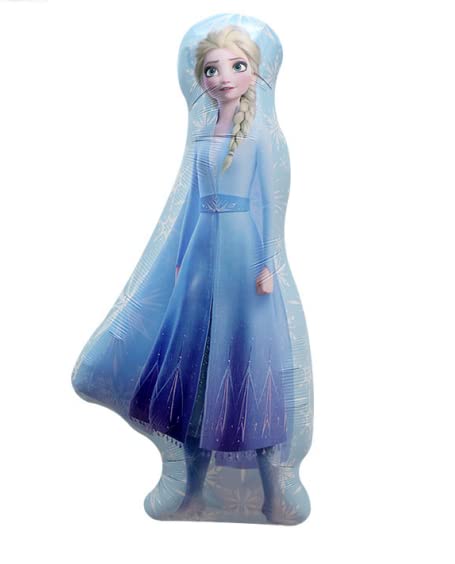 6pcs Princess Cinderella Foil Balloons Birthday Party Congratulations balloons Baby Shower Party Decorations Party Suppiles Accessories Theme kids(Frozen)