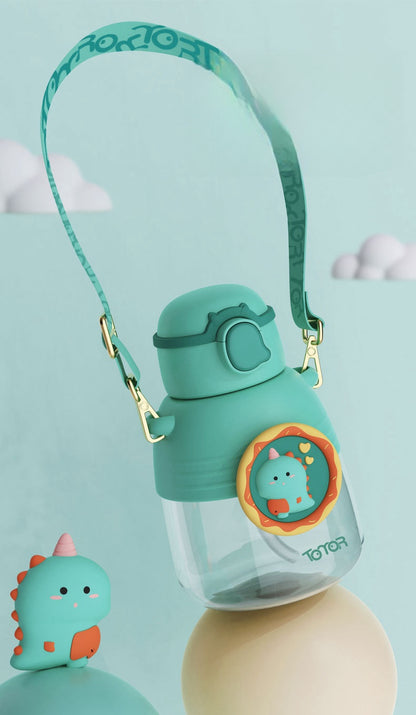 Buzz Frozen Spiderman Water Bottle Reusable Kids 700ml PP with Two Lids Leak Proof with straw Lid BPA Free Drinking bottle(Buzz)