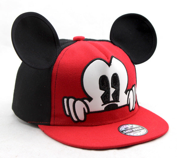 Kids Cotton Baseball Cap Hat for Boys, Boys Caps Perfect for Outdoor Sunny Days Sun Hat 3+ Years(Mickey)