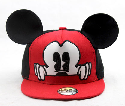 Kids Cotton Baseball Cap Hat for Boys, Boys Caps Perfect for Outdoor Sunny Days Sun Hat 3+ Years(Mickey)