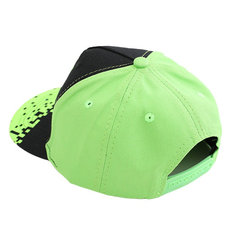 Kids Cotton Baseball Cap Hat for Boys, Boys Caps Perfect for Outdoor Sunny Days Sun Hat 3+ Years(Minecraft 02)