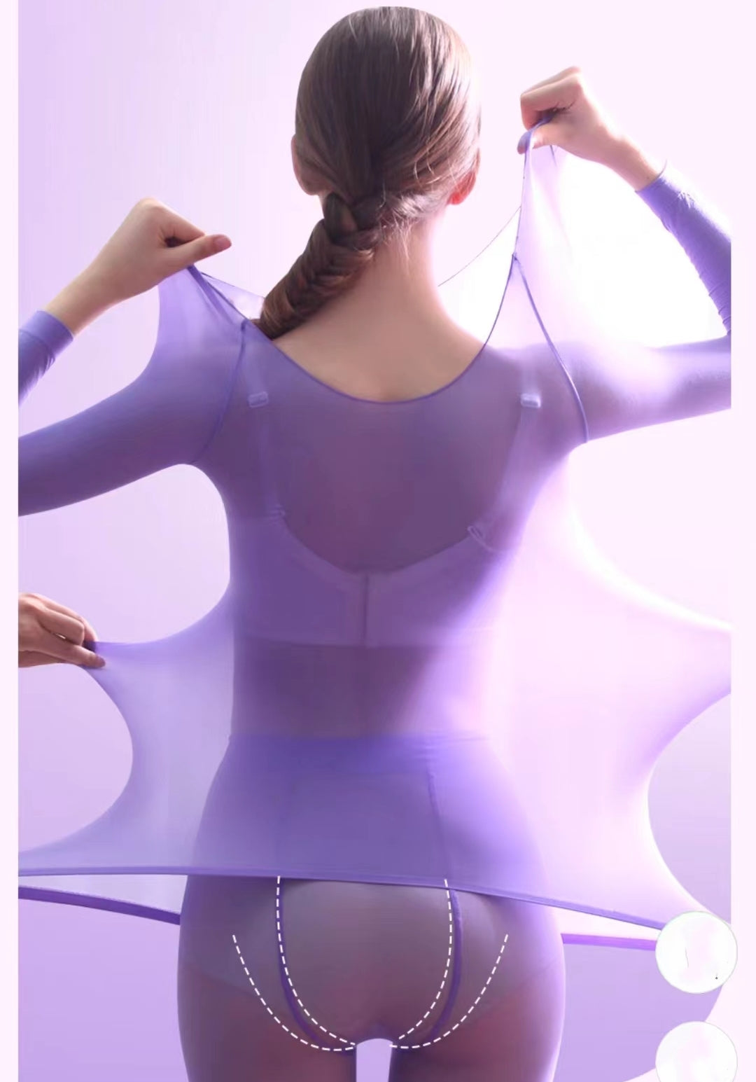 Women Ladies Thermal Underwear Set Soft Winter Warm Large Elasticity Special heat self body shaping Base Layer Tops & Leggings (Nude, L(UK6-UK14))