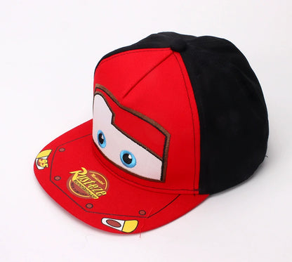 Kids Cotton Baseball Cap Hat for Boys, Boys Caps Perfect for Outdoor Sunny Days Sun Hat 3+ Years（Cars)