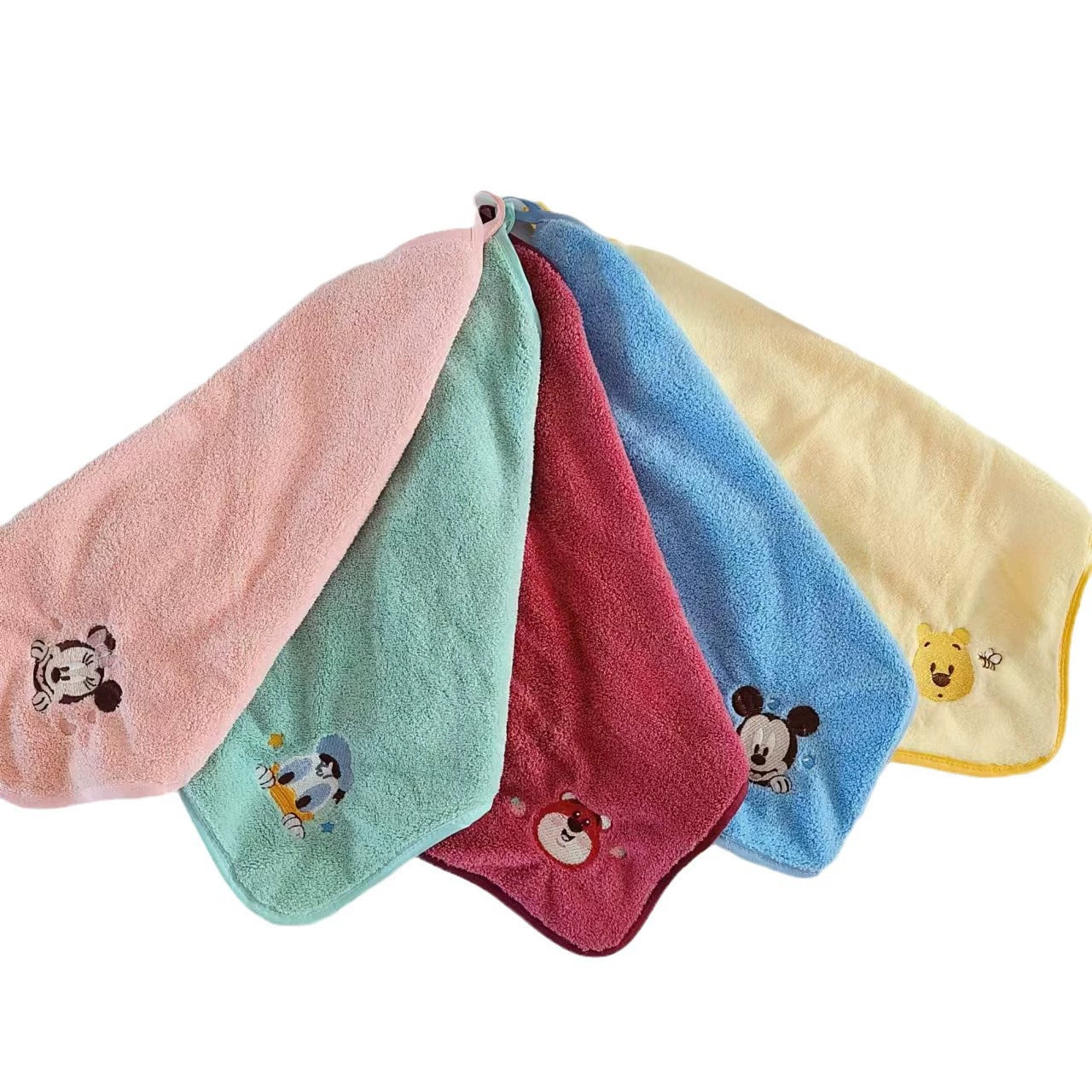 5 Pack Baby Face Cloth Super Soft Microfibre Baby Face Washing Child Face Cleaner Bath Feeding Shower Towel Flannel Wipe For Babies Toddlers Essentials Assorted