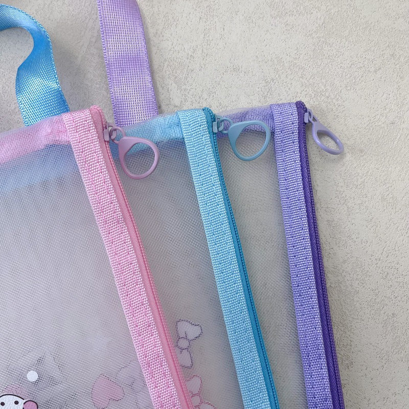 5PCS Plastic Wallets A4, 5 different designs Plastic Folders Popper Folder with Snap Closure, Lightweight Wallets for Document Office School Organization for Kids Adults