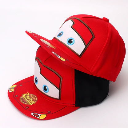 Kids Cotton Baseball Cap Hat for Boys, Boys Caps Perfect for Outdoor Sunny Days Sun Hat 3+ Years（Cars)