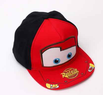 Kids Cotton Baseball Cap Hat for Boys, Boys Caps Perfect for Outdoor Sunny Days Sun Hat 3+ Years（Cars)