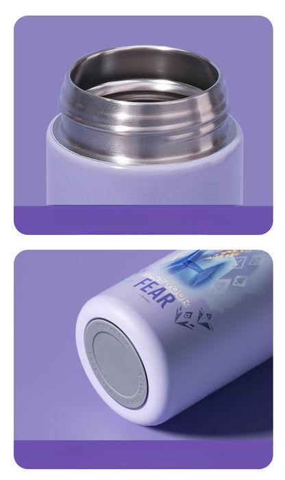 Kids Water Bottles for Girls, Stainless Steel Water Bottle for School, Vacuum Insulated, BPA-Free, Leak-Proof, Double-Walled, Metal Drink Bottle Hot Cold