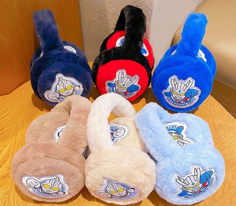 Kids Boy Girl Earmuffs Winter Fleece Thermal Outdoor Warm Plush Ear Warmer