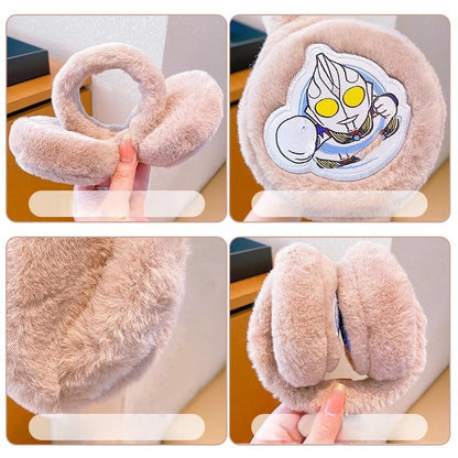 Kids Boy Girl Earmuffs Winter Fleece Thermal Outdoor Warm Plush Ear Warmer