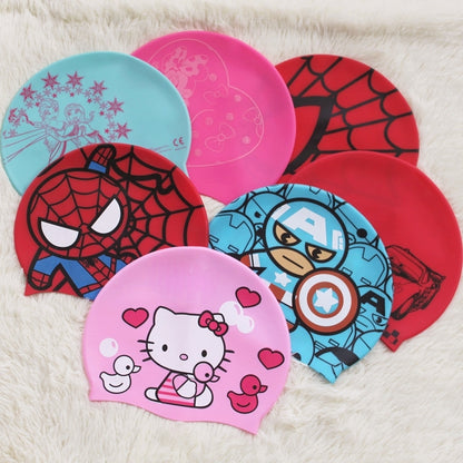 Kids Swimming Goggles Safe Soft Silicone Cap Hat Anti-Fog Waterproof No Leaking Crystal Clear Swim Goggles for Kids Children Boys Girls and Teens Age 3-15