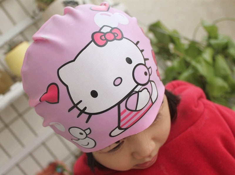 Kids Swimming Goggles Safe Soft Silicone Cap Hat Anti-Fog Waterproof No Leaking Crystal Clear Swim Goggles for Kids Children Boys Girls and Teens Age 3-15