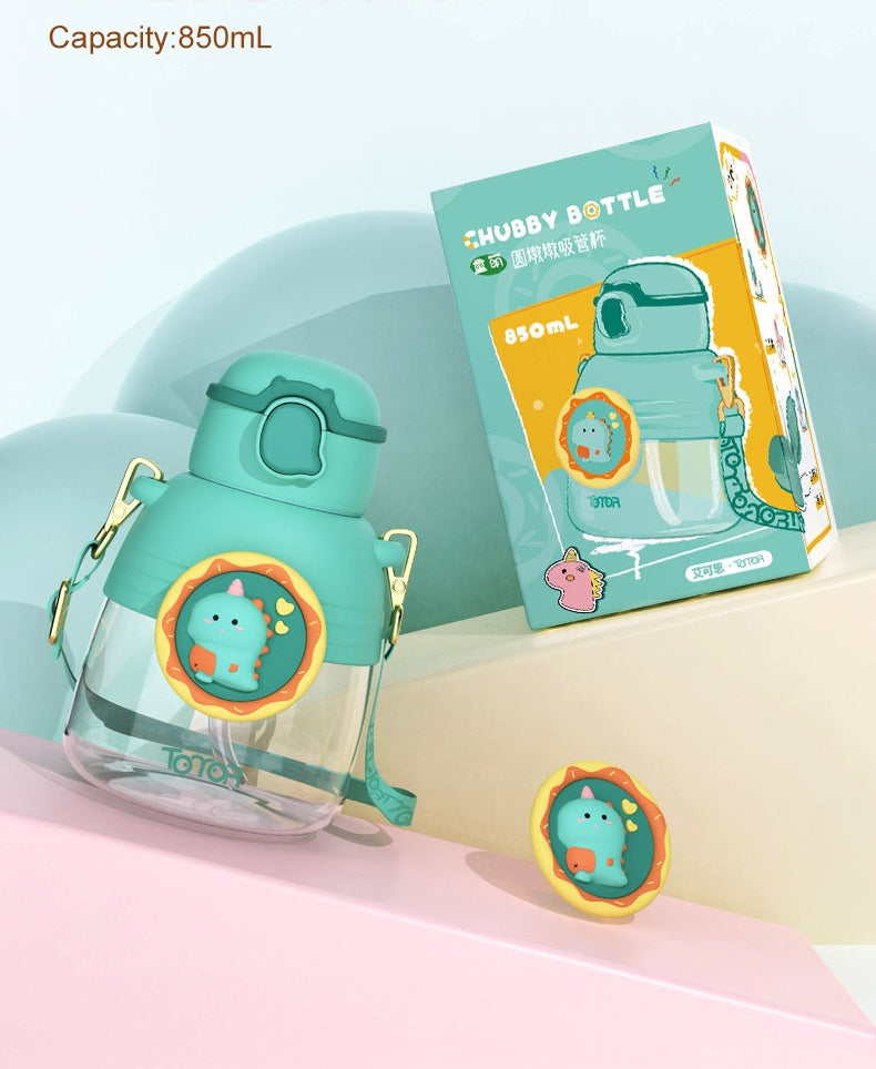 Buzz Frozen Spiderman Water Bottle Reusable Kids 700ml PP with Two Lids Leak Proof with straw Lid BPA Free Drinking bottle(Buzz)