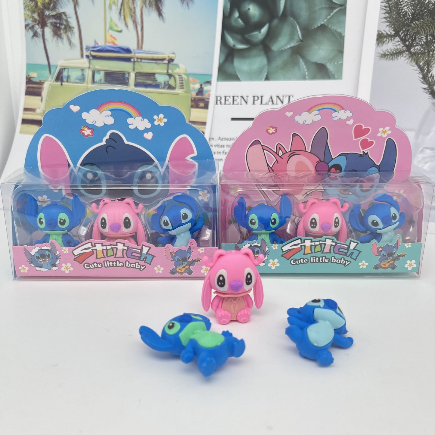 3/4/5 PCS Rubbers Pencil Eraser Erasers Rubber for Kids School Stationary Party Favour Bag Fillers Gift Set