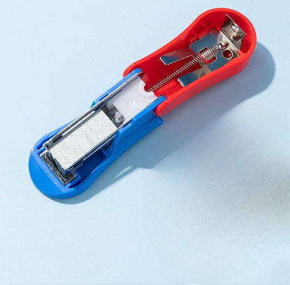 Mini Effortless Kitty Princess Desktop Staplers with 1000 Standard No.10 staples set Cute Stapler Gift for Student and Office School stationary Use（Frozen）