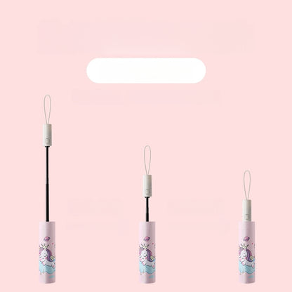 Umbrella for  Teens Kids Folding Telescopic UV Protection Umbrella Lightweight Travel School Work Gifts Girls Boys (Unicorn)