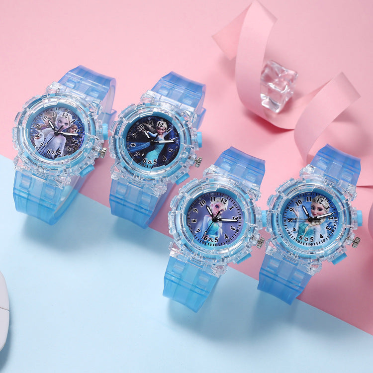 Analogue Quartz Watch with Stainless Steel Strap Bracelet Cats Girls Toddler Watches Gifts for Kids Birthday Gifts Gift Box