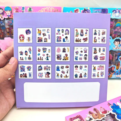 100pcs Kids Toddlers Capybara Kpop Stickers in Gift Box Party Bag Fillers Boys Girls Teachers as Reward Craft Scrapbooking (Capybara)