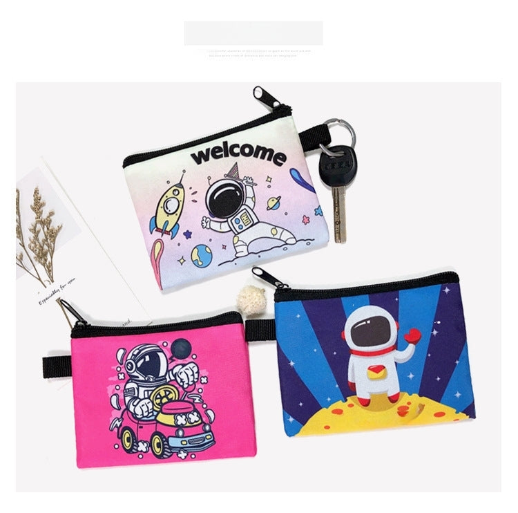 2 Pack Small Coin Purse, Cute Cartoon Wallet Mini Purse Holder for Women Girls Children, Oxford Pouch Small Change Bag for Coin, Credit Card, ID Card, Keys, Lipstick (Spiderman)